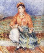 Pierre-Auguste Renoir Seated Algerian Sweden oil painting artist